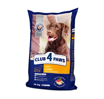 Club 4 Paws Premium сухой корм для взрослых собак всех пород - Контроль вес 14 кг