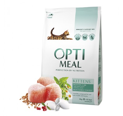 Optimeal корм для котят курица 200 г