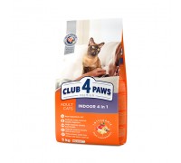 Club 4 Paws Premium сухий корм для дорослих кішок, що живуть у приміщенні 900 г