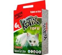 Соєвий наповнювач для котячого лотка на основі тофу KOTIX TOFU Classic 6 л