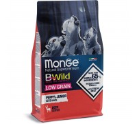 Сухий корм для собак Monge Dog Bwild Low Grain Puppy & Junior оленина 2,5 кг 70011853