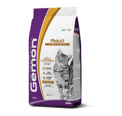 Сухий корм для кішок Gemon Cat Adult Complete курка з індичкою 2 кг 70297158