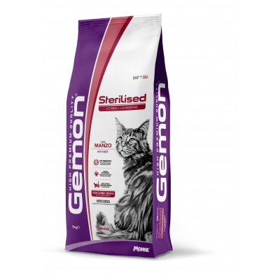 Сухий корм для кішок Gemon Cat Sterilized з яловичиною 7 кг 70297271