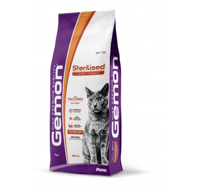 Сухий корм для кішок Gemon Cat Sterilized з індичкою 7 кг 70297288