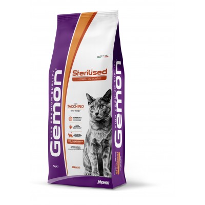 Сухий корм для кішок Gemon Cat Sterilized з індичкою 7 кг 70297288