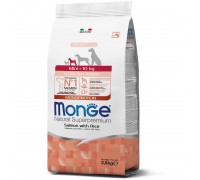 Сухий корм для собак Monge Dog Mini Puppy & Junior лосось з рисом 2,5 кг 70011051
