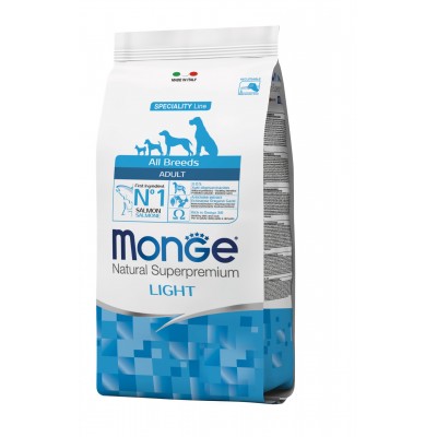Сухий корм для собак Monge Dog All breeds Adult Light лосось з рисом 2,5 кг 70011228