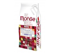 Сухий корм для собак Monge Dog Bwild Gr. Free Mini анчоус 15 кг 70004695