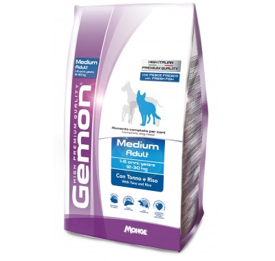 Сухой корм Gemon Dog All breeds Adult тунец с рисом 15 кг 70386104