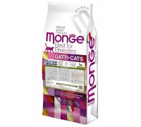 Сухий корм для котів MONGE CAT Sensitive 10 кг, 70004831
