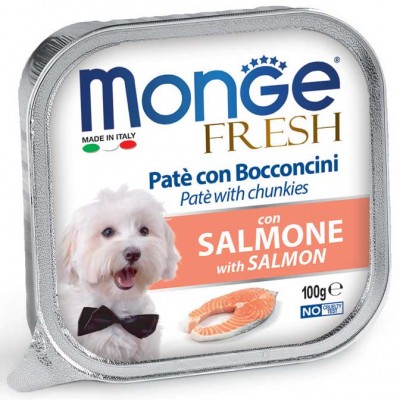Вологий корм Monge Dog Fresh лосось 100 г 70013086