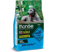 Сухий корм для собак усіх порід Monge Dog Bwild Gr. Free анчоус 2,5 кг 70004701