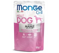 Влажный корм для собак Monge Dog Grill со свининой 100 г 70013147