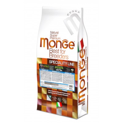 Сухий корм для собак Monge Dog Bwild Gr. Free анчоус 15 кг 70006033