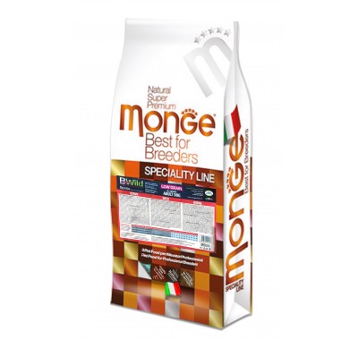 Сухий корм для собак Monge Dog Bwild Low Grain оленина 15 кг 70004534