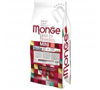 Сухий корм для собак дрібних порід Monge Dog Mini Adult курка з рисом 15 кг 70006118
