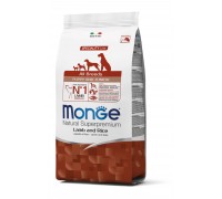Сухий корм для собак Monge Dog All breeds Puppy & Junior ягня з рисом 2,5 кг 70011181