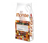 Сухий корм для собак Monge Dog Bwild Gr. Free лосось 15 кг 70056052