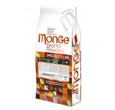 Сухий корм для собак Monge Dog Bwild Gr. Free лосось 15 кг 70056052