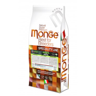 Сухий корм для собак Monge Dog Bwild Low Grain дикий кабан 15 кг 70056038
