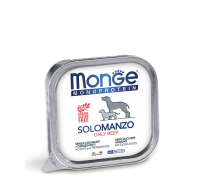 Вологий корм для собак Monge Dog Solo 100% яловичина 150 г 70014403