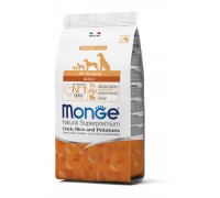 Сухий корм для собак Monge Dog All breeds Adult качка з рисом 2,5 кг 70011129