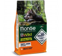 Сухой корм для собак Monge Dog Bwild Gr.Free Puppy & Junior утка 2,5 кг 70004787