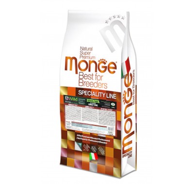 Сухий корм для собак Monge Dog Bwild Gr.Free ягня 15 кг 70056069