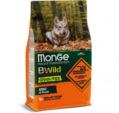 Сухий корм для собак Monge Dog Bwild Gr.Free качка 2,5 кг 70004732