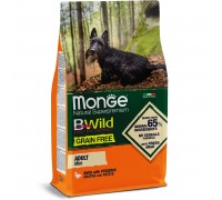 Сухий корм для собак Monge Dog Bwild Gr.Free Mini качка 2,5 кг 70004756