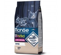 Сухий корм для кошенят Monge Cat Bwild Low Grain Kitten м'ясо гусака 1,5 кг 70012041