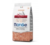 Сухий корм для собак дрібних порід Monge Dog Mini Adult лосось з рисом 800 г 70011563