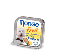 Вологий корм для собак Monge Dog Fruit зі свининою та ананасом 100 г 70013253