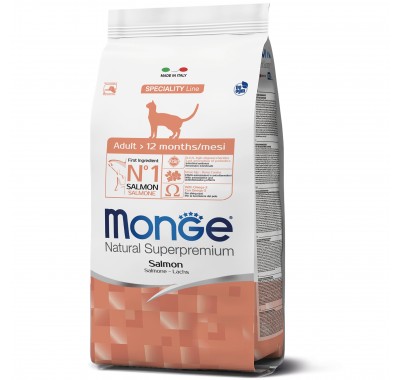 Сухий корм для кішок Monge Cat Adult з лососем 1,5 кг 70005517