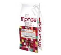 Сухий корм для собак Monge Dog Bwild Gr.Free Mini качка 15 кг 70004688