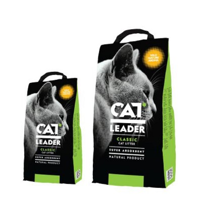 Cat Leader Wild Nature супер-вбираючий із запахом у котячий туалет 5 кг