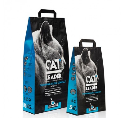 Cat Leader наповнювач ультра-комкующийся в котячий туалет 2 кг