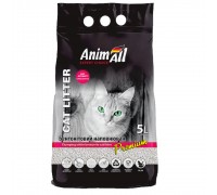 Бентонітовий наповнювач AnimAll Premium Classic без аромату, для котячого туалету, 5 л