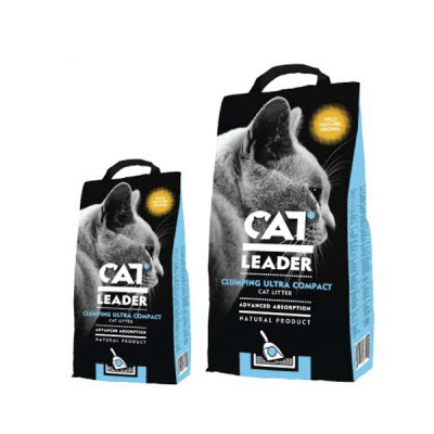Cat Leader Wild Nature ультра-комкующийся із запахом у котячий туалет 5 кг