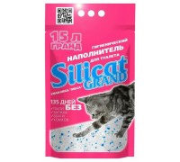Наповнювач для кішок силікагелевий SiliCat GRAND 15 л