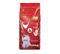 Бентонітовий наповнювач VanCat Natural (Classic) для котячого туалету, 15 кг