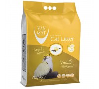 Бентонітовий наповнювач VanCat Vanilla для котячого туалету, 10 кг