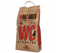 WC WhoCares Clumping бентонитовый комкующийся наполнитель для кошачьего туалета