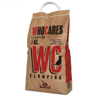 WC WhoCares Clumping бентонітовий наповнювач для котячого туалету