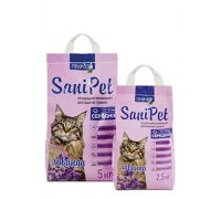 Наповнювач Sani Pet бентонітовий середній з лавандою