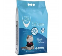 Бентонітовий наповнювач VanCat Fresh для котячого туалету, 10 кг