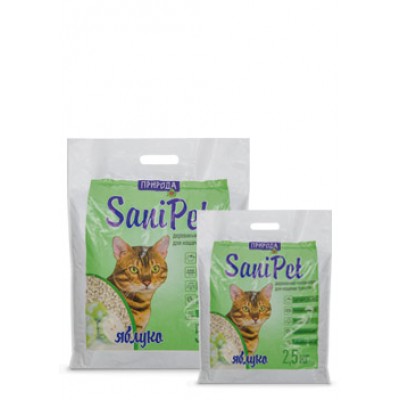 Наповнювач Sani Pet деревне універсальне яблуко