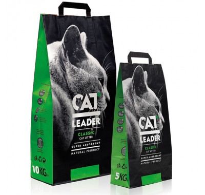 Cat Leader супер-вбираючий наповнювач у котячий туалет 5 кг