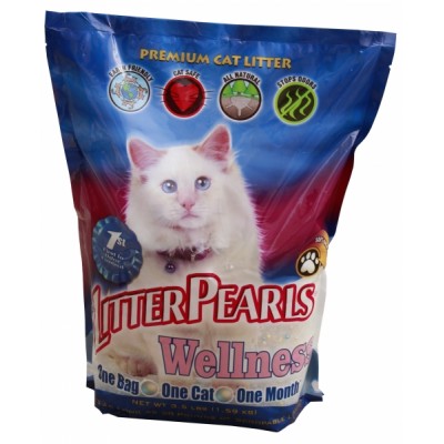 Litter Pearls Wellness кварцовий наповнювач для котячого туалету 1,59 кг