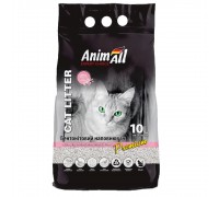 Бентонітовий наповнювач AnimAll з ароматом дитячої пудри, для котів, 10 л